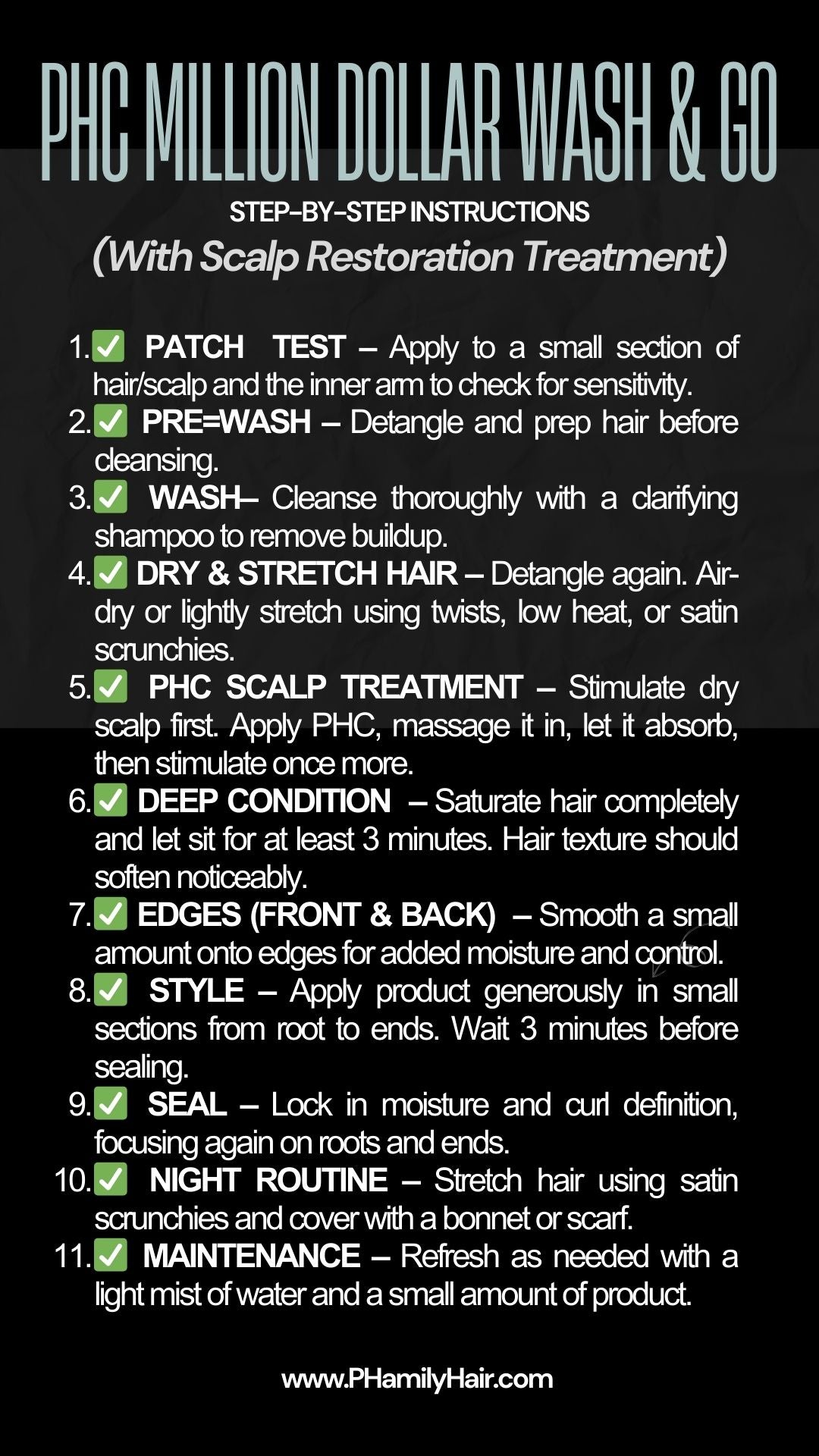 PHamily Hair Care