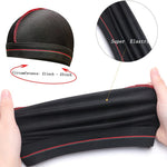 4PCS Silky Durags for Men Women 360 Waves with 1 Wave Cap, Silky Satin Durag Extra Long Tails - PHamily Hair Care