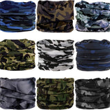 Headband Neck Gaiter Head Wrap Headwear Face Mask Magic Scarf Bandana for Men and Women