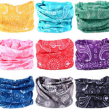 Headband Neck Gaiter Head Wrap Headwear Face Mask Magic Scarf Bandana for Men and Women