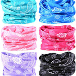 Headband Neck Gaiter Head Wrap Headwear Face Mask Magic Scarf Bandana for Men and Women