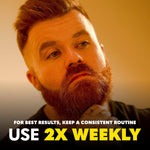 Beard Club Derma Roller for Face, Body and Scalp - Microneedling Roller for Men and Women with 540 Titanium Microneedles - Beard Roller for Hair & Beard - PHamily Hair Care