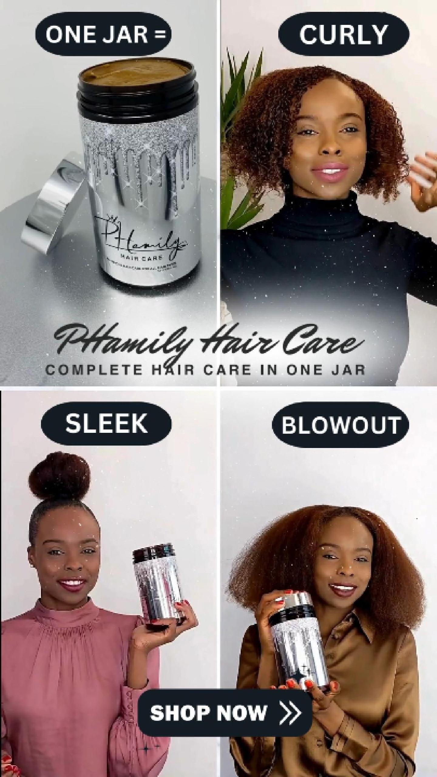 How Are You Styling Your Hair This Week? Curly, Sleek, or Blowout? | Phamily Hair Care