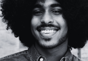 men, male, natural hair, 4b hair, 4c hair, styling products 