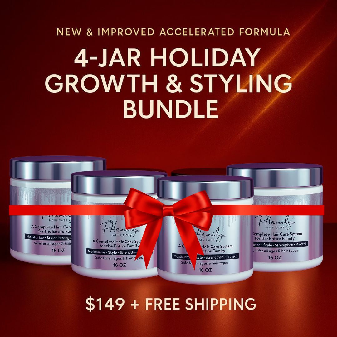 4-Pack Holiday Exclusive: New Accelerated Formula - PHamily Hair Care 