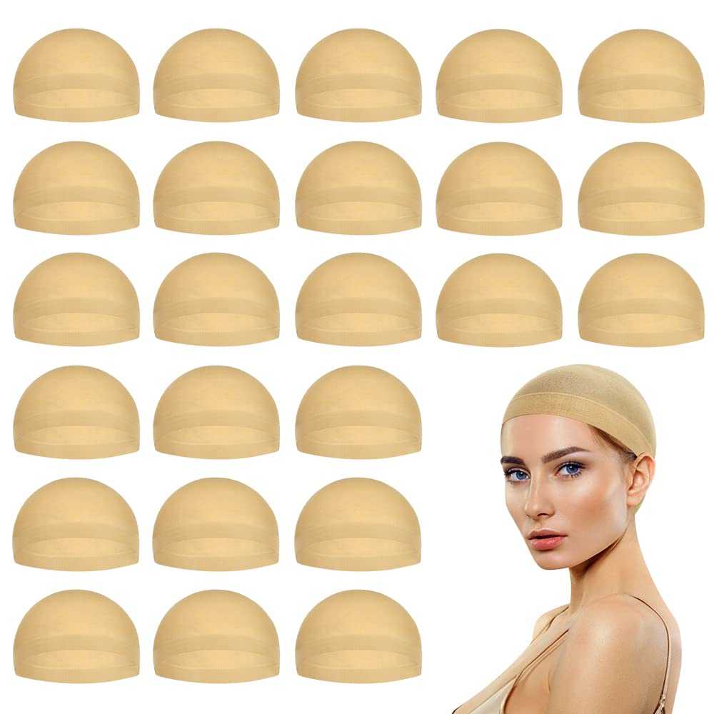 Black Wig Caps for Women, Nylon Hair Caps for Wig, 24 PiecesMYKURS stocking wig caps keep your hair securely in place under your wig, let you wear the wig comfortably without it loosening for hours.
These cap for wigs are madWomen, Nylon Hair Caps