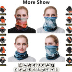 Headband Neck Gaiter Head Wrap Headwear Face Mask Magic Scarf Bandana for Men and Women