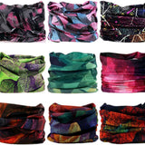 Headband Neck Gaiter Head Wrap Headwear Face Mask Magic Scarf Bandana for Men and Women