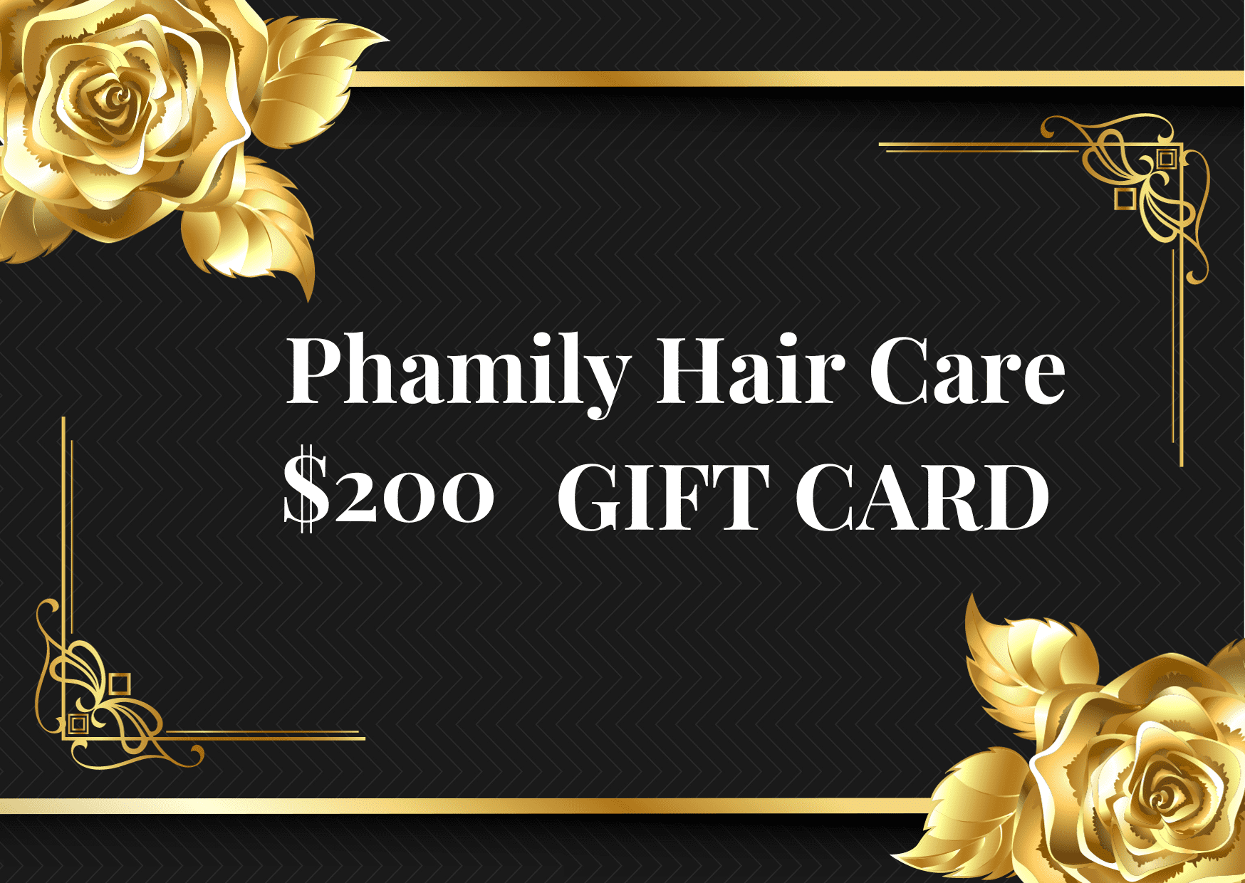 Phamily Hair Care GIFT CARD - PHamily Hair Care 