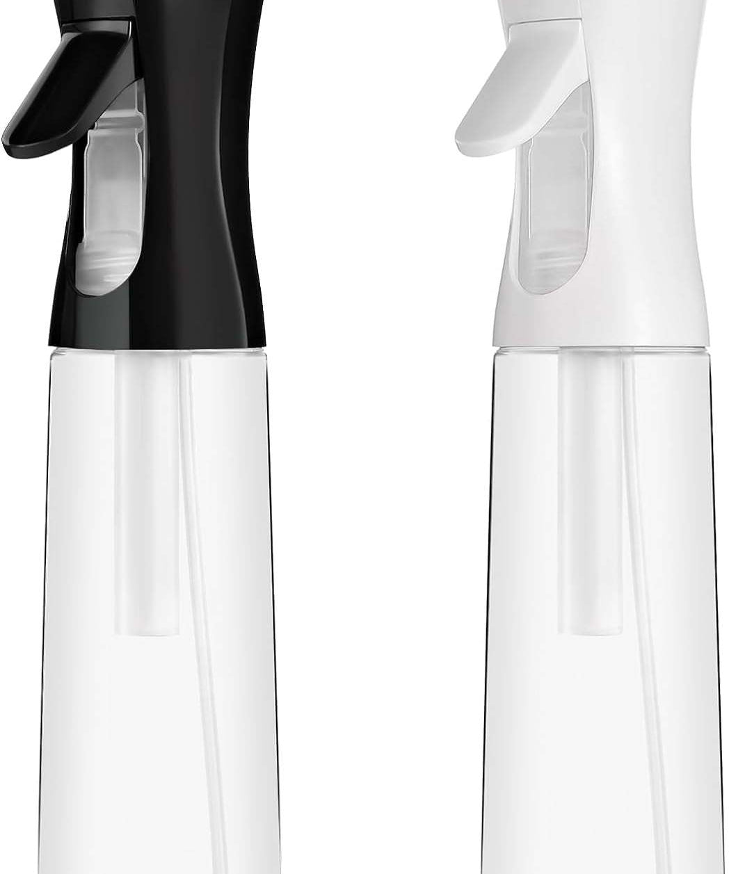 Continuous Spray Bottle for Hair (10.1Oz/300Ml) 2 Pack Home Essentials Spray Bottles for Cleaning Empty Ultra Fine Water Mister Sprayer for Hairstyling Garden Plants Curly Hair Perfume Etc