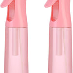 Continuous Spray Bottle for Hair (10.1Oz/300Ml) 2 Pack Home Essentials Spray Bottles for Cleaning Empty Ultra Fine Water Mister Sprayer for Hairstyling Garden Plants Curly Hair Perfume Etc