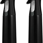 Continuous Spray Bottle for Hair (10.1Oz/300Ml) 2 Pack Home Essentials Spray Bottles for Cleaning Empty Ultra Fine Water Mister Sprayer for Hairstyling Garden Plants Curly Hair Perfume Etc