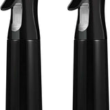Continuous Spray Bottle for Hair (10.1Oz/300Ml) 2 Pack Home Essentials Spray Bottles for Cleaning Empty Ultra Fine Water Mister Sprayer for Hairstyling Garden Plants Curly Hair Perfume Etc