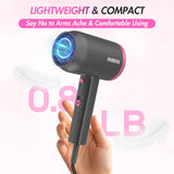 Hair Dryer, 1875 Watts Fast Drying Blow Dryer with Diffuser and Concentrator, Compact Lightweight Hair Dryer for Women and Men - PHamily Hair Care 