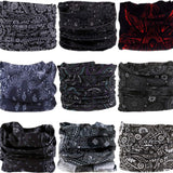 Headband Neck Gaiter Head Wrap Headwear Face Mask Magic Scarf Bandana for Men and Women