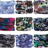 Headband Neck Gaiter Head Wrap Headwear Face Mask Magic Scarf Bandana for Men and Women