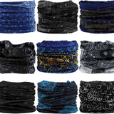 Headband Neck Gaiter Head Wrap Headwear Face Mask Magic Scarf Bandana for Men and Women