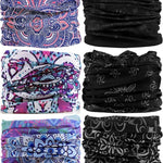Headband Neck Gaiter Head Wrap Headwear Face Mask Magic Scarf Bandana for Men and Women