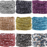 Headband Neck Gaiter Head Wrap Headwear Face Mask Magic Scarf Bandana for Men and Women