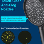 High Pressure Filtered 6 Spray Mode Showerhead