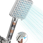 High Pressure Filtered 6 Spray Mode Showerhead