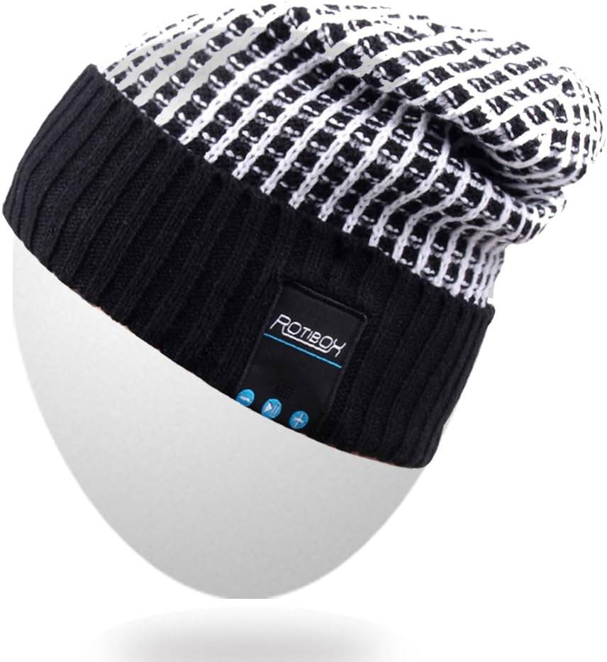 Bluetooth Beanie Hat Wireless Headphone for Outdoor Sports Xmas Gifts