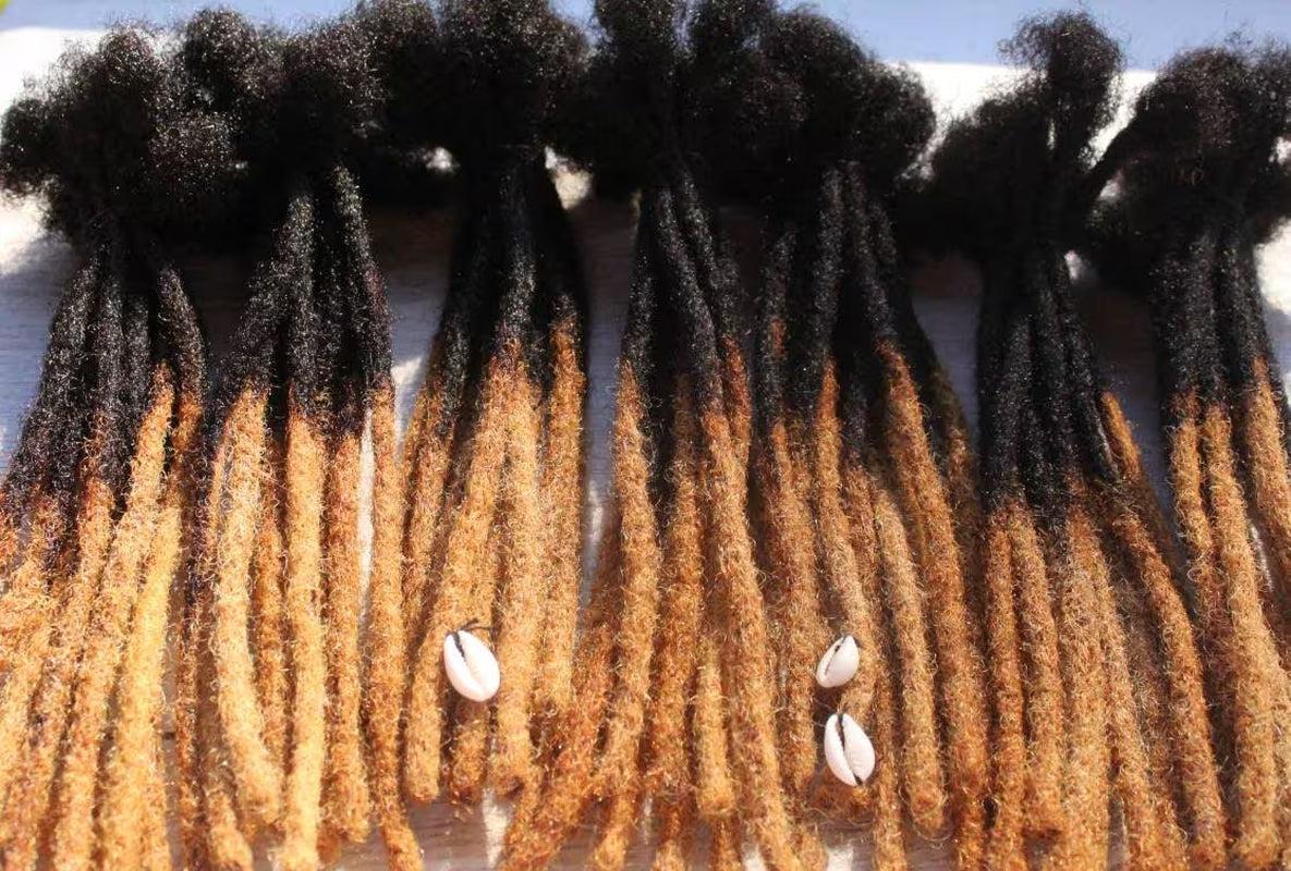 100% Human Hair Dreadloc Extensions