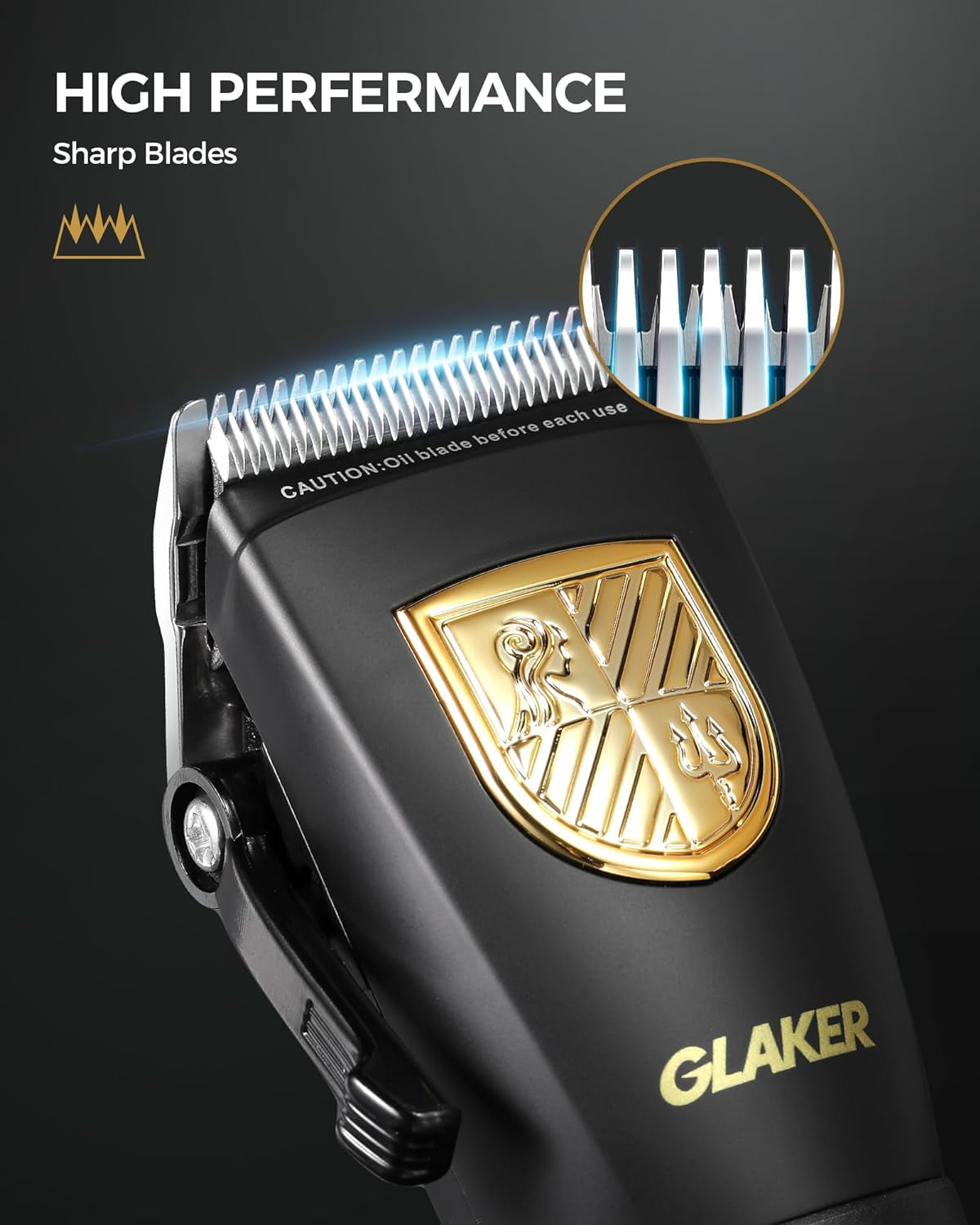 Hair Clippers for Men Professional, Cordless Clippers for Hair Cutting, Mens Hair Clippers and Trimmer Kit for Barber with LED Display 15 Guide Combs,Mens Christmas Gifts