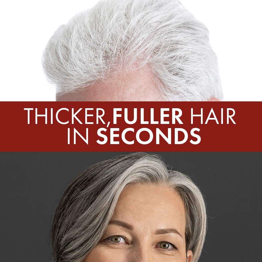 Spray-On Color Silver / Gray Hair Thickener, for Fine and Thinning HaiMultipurpose Hair Thickener Spray: Jerome Russell Spray-On Color Silver / Gray Hair Thickener helps cover and color light to medium bald spots. Effective on fine andThinning Hair, Conceals Bald Spots, Grey Hair, Hides Root