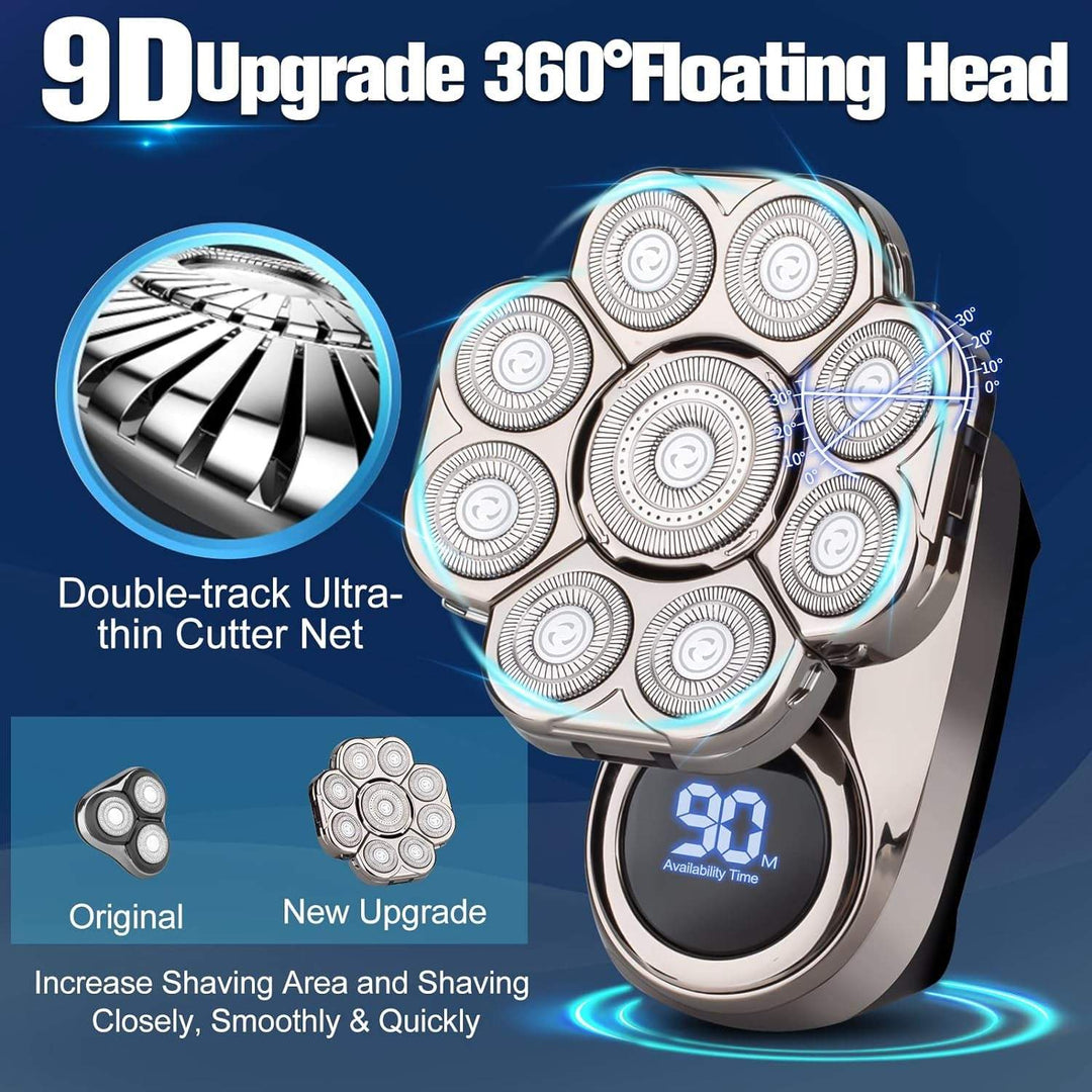 6-In-1 Head Shaver for Bald Men