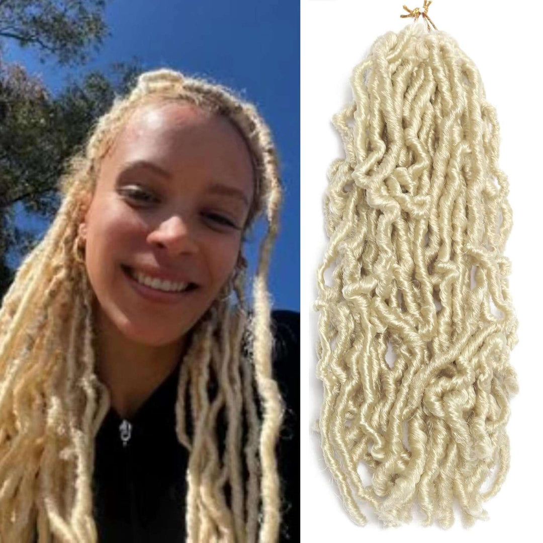 8 Packs Short Faux Locs Crochet Hair - 120 Strands, 12 Inch Soft Wavy ♕TEXTURE: Natural Texture ,Soft Faux Locs Crochet Hair 100% Handmade Low Temperature Synthetic Fiber,No Smell.
♕SIZE:12Inch Short Locs Crochet Hair 15 Strands/Pack,U8 Packs Short Faux Locs Crochet Hair - 120 Strands, 12 Inch Soft Wavy Dreadlocks, Pre-Looped