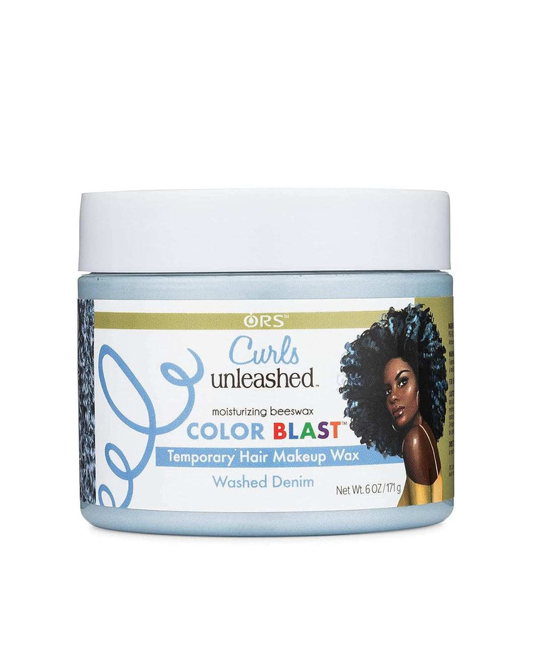 Color Blast Hair Wax, Temporary Curl Defining Wax, Sangria, (6.0 Oz)