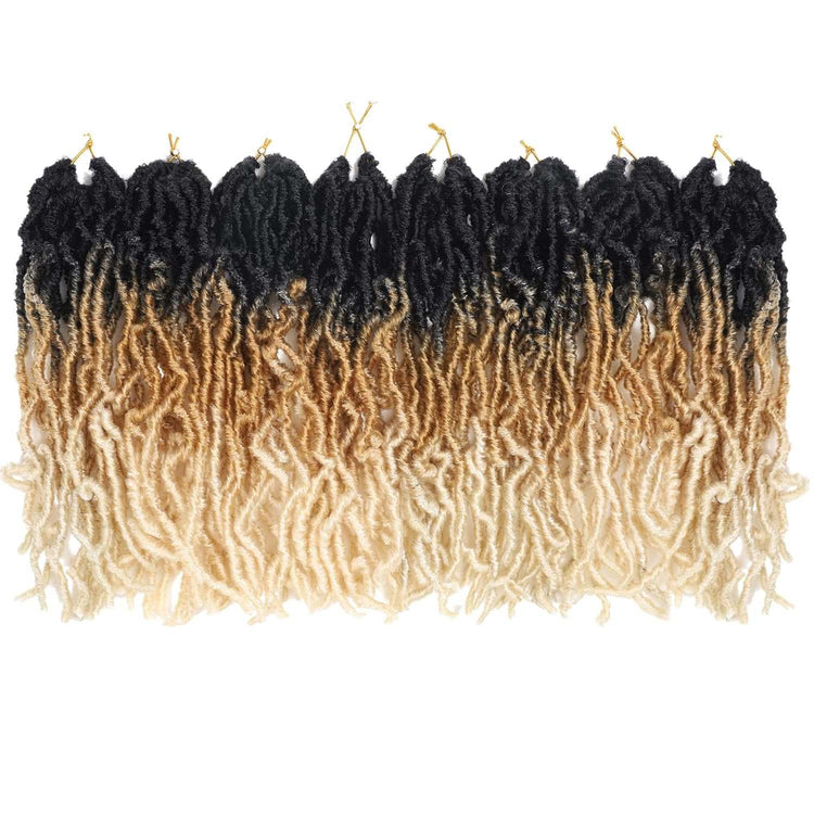 8 Packs Short Faux Locs Crochet Hair - 120 Strands, 12 Inch Soft Wavy ♕TEXTURE: Natural Texture ,Soft Faux Locs Crochet Hair 100% Handmade Low Temperature Synthetic Fiber,No Smell.
♕SIZE:12Inch Short Locs Crochet Hair 15 Strands/Pack,U8 Packs Short Faux Locs Crochet Hair - 120 Strands, 12 Inch Soft Wavy Dreadlocks, Pre-Looped