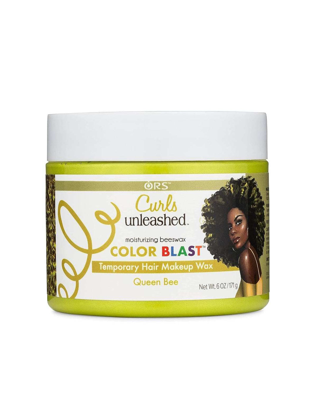 Color Blast Hair Wax, Temporary Curl Defining Wax, Sangria, (6.0 Oz)