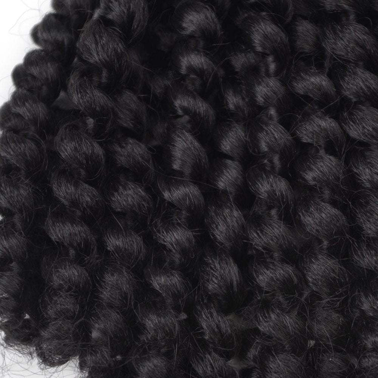 Wand Curl Crochet Hair 8Inch 3Pcs/Pack Jamaican Bounce Synthetic Crochet Twist Braids Hair Extension