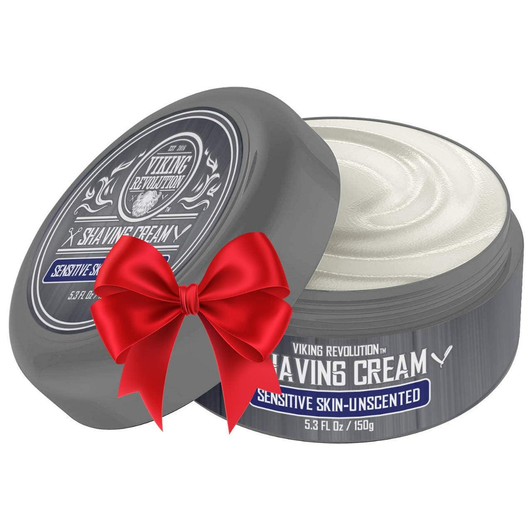 Luxury Shaving Cream for Men- Sandalwood Scent - Soft, Smooth & Silky Shaving Soap - Rich Lather for the Smoothest Shave - 5.3Oz