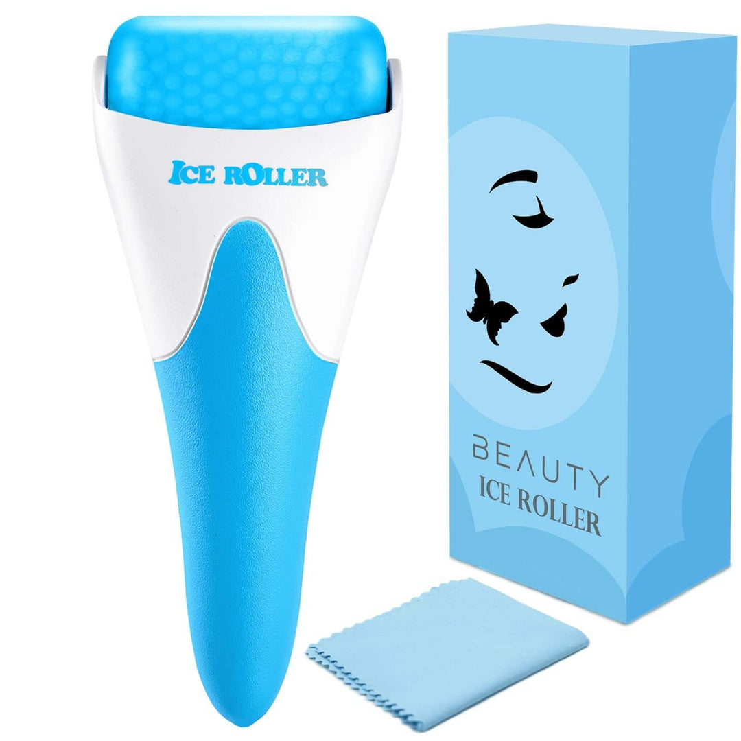 Ice Roller for Face, Eyes and Whole Body Relief, Face Roller Skin Care𝗦𝗢𝗢𝗧𝗛𝗘 𝗔𝗡𝗗 𝗥𝗘𝗙𝗥𝗘𝗦𝗛 𝗬𝗢𝗨𝗥 𝗦𝗞𝗜𝗡 - Our ice roller helps reduce puffiness, redness, and inflammation, leaving your skin looking and feeling refresBody Relief, Face Roller Skin Care Tool