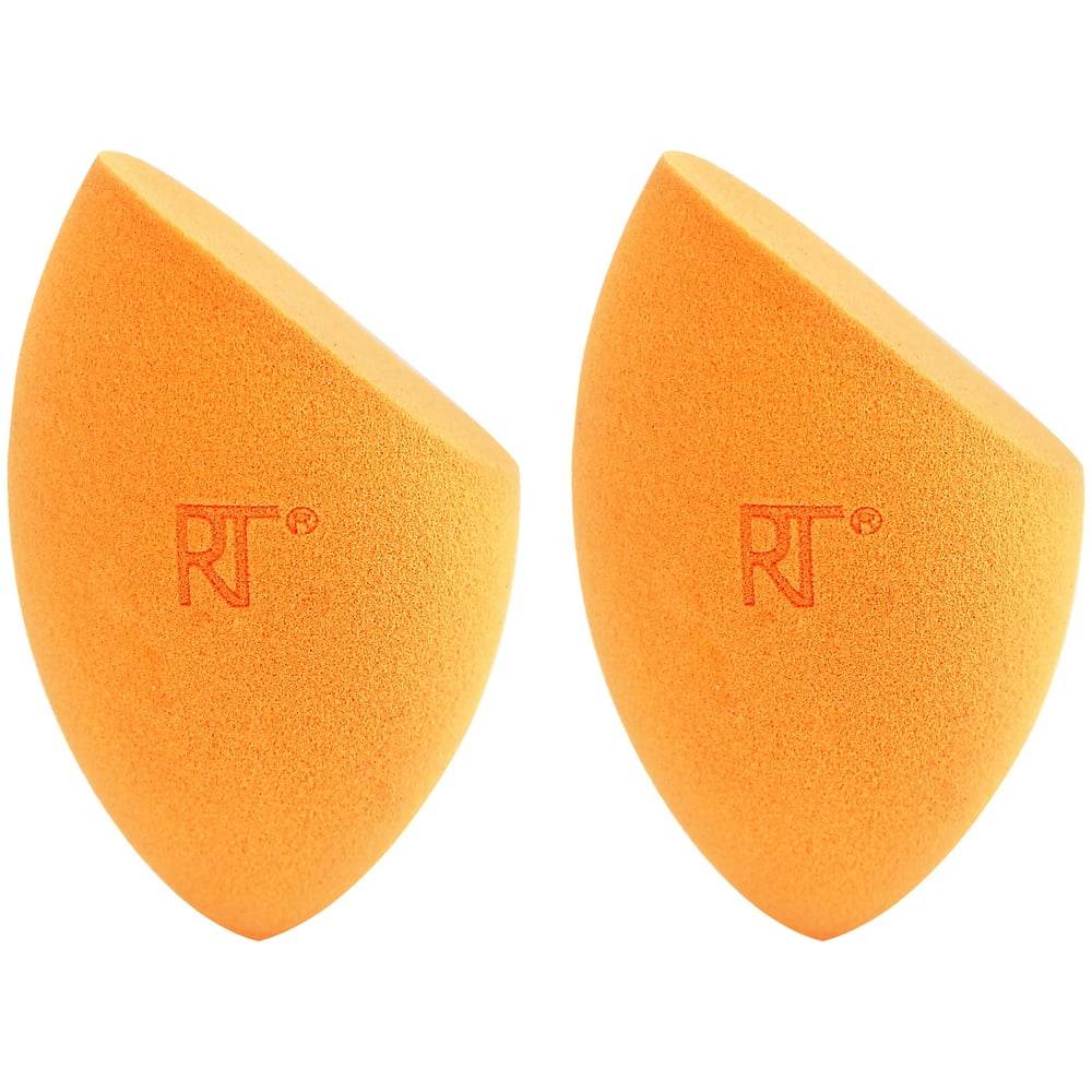 Miracle Complexion Makeup Sponge, Makeup Sponge for Foundation, Orange, 2 Count