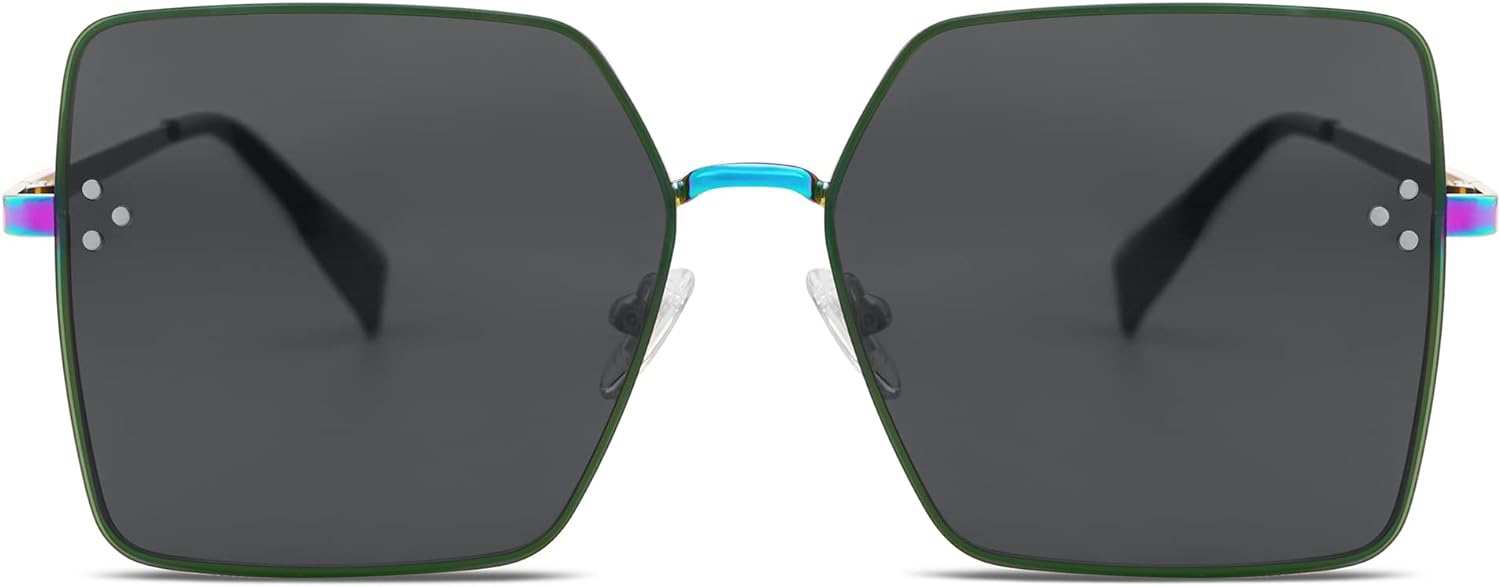 Trendy Square Sunglasses Womens Big Oversized Designer Style UV ProtecProduct Description
These Womens Big Oversized Designer Style UV Protection Shades offer 100% UV protection while making a stylish statement. Made for the fashion-foTrendy Square Sunglasses Womens Big Oversized Designer Style UV Protection Sunnies Shades SJ1170