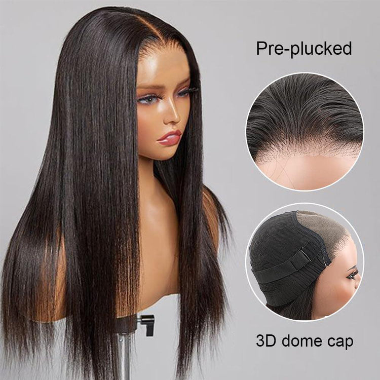 6x4 Straight Lace Front Wigs Of Human Hair